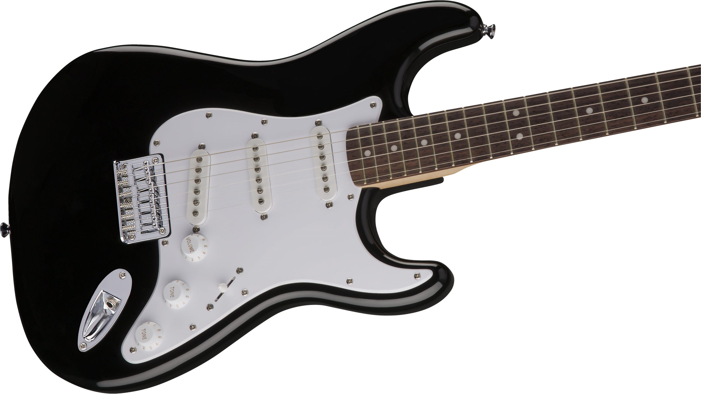 IL Black Squier Bullet Stratocaster Hard Tail 